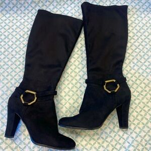 IMPO Black knee high BOOTS! Size 8 EXCELLENT condition! “Suzannah” style! 👢